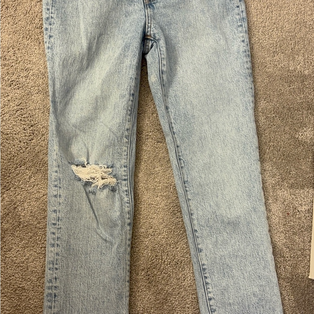 Madewell Light Blue Distressed Women's Jeans